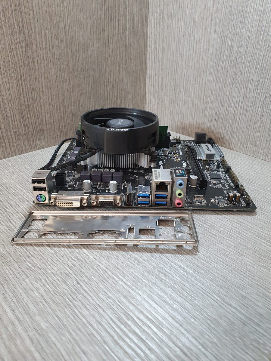 AMD Ryzen 3-2200G @ 3.5GHz 8GB DDR4 GA-A320M-HD2 Combo Grade