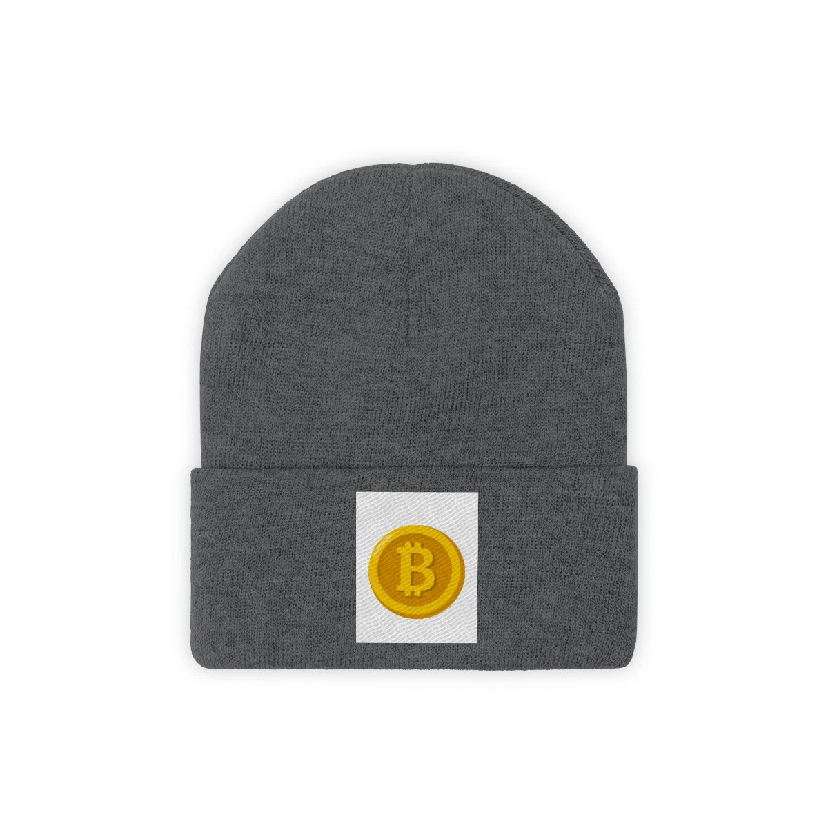 Bitcoin crypto Knit Beanie