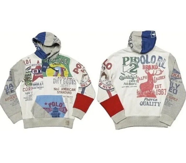 POLO RALPH LAUREN Country Sportsman Deck wash Hoodie Sweatshirt