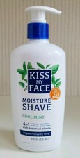 Kiss My Face Cool Mint 4 in 1 Moisture Shave Pump 11 oz Discontinued New