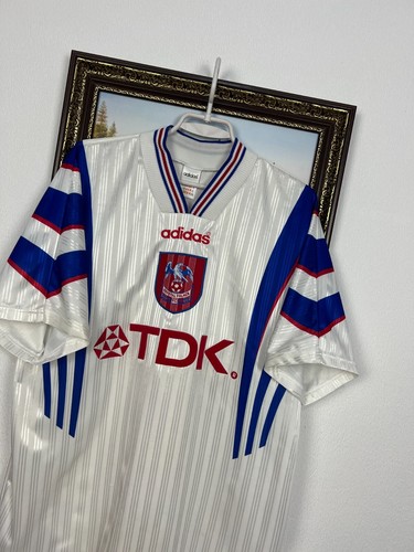 Crystal Palace Away football shirt 1996 Soccer #4 Southgate Adidas Jersey Sz XL - Picture 3 of 16