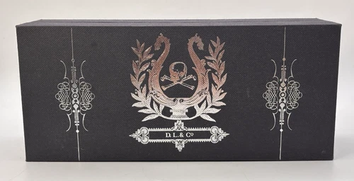 NEW D.L. & Co Eros Crystal Skull Gift Set 3 Votives Hand Poured Luxury Candles