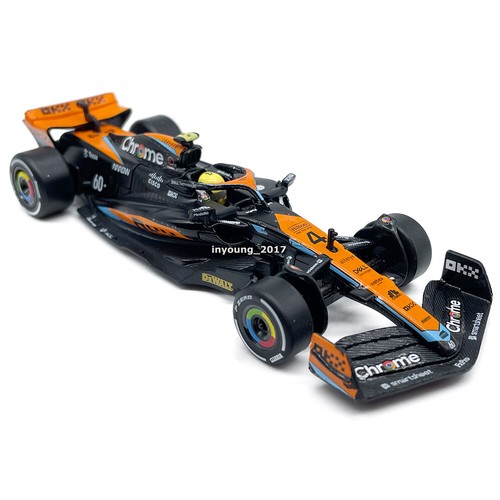 1/43 2023 F1 McLaren MCL60 Model Toy Car Diecast Toy Vehicle Lando Norris 4 - Picture 4 of 10