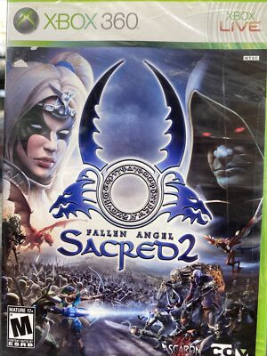 Video Game Xbox 360 Fallen Angel Sacred 2 NEW SEALED 894388002097