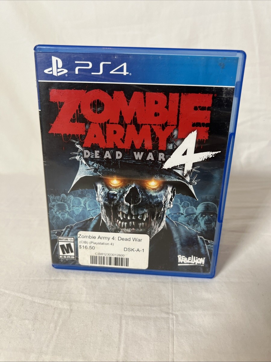 Zombie Army Dead War (Sony PlayStation PS4, 2020) Read