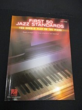 First 50 Jazz Standards You Should Play on Piano  Hal Leonard   New