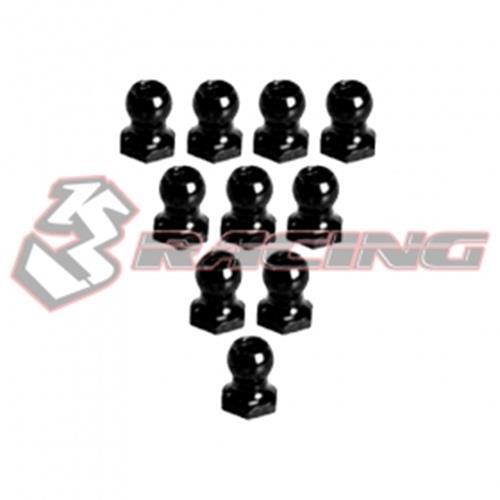 3RACING 3RAC-BS48H5 4.8MM ALU Hex Ball Stud L=5 X 10Pcs 1/10 RC TAMIYA CAR - Picture 9 of 16