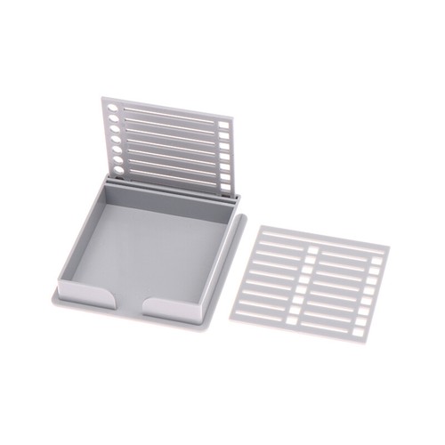 1PC Sticky Pads Organizer Pad Holder Sticky Note Organizer With Stencil - Photo 13/13