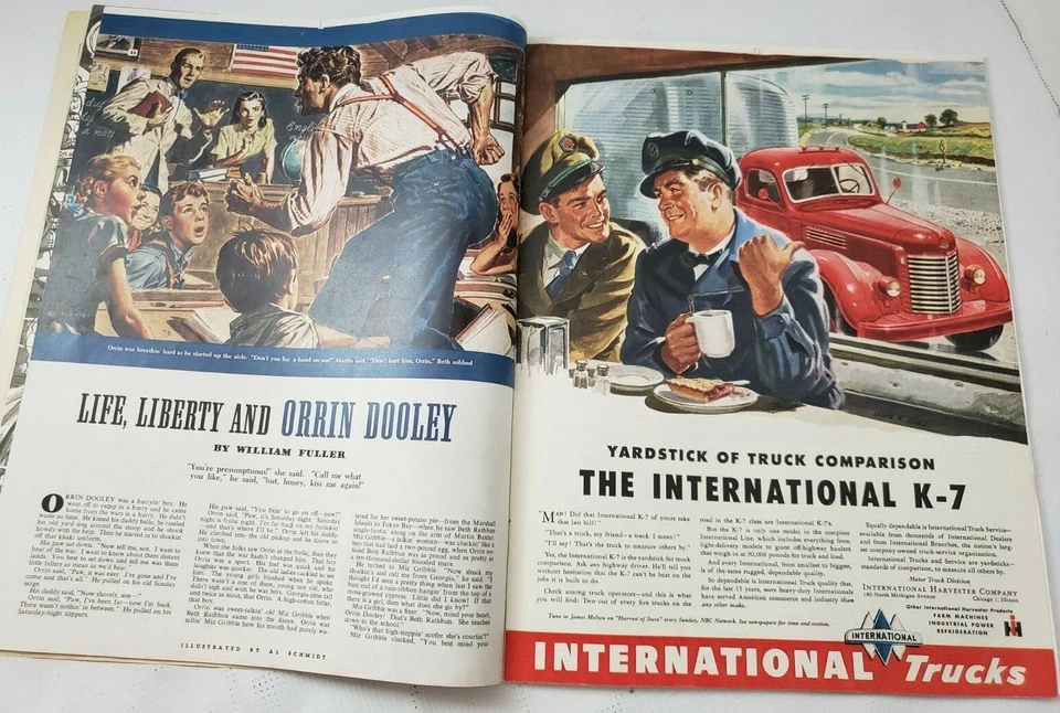 Vintage Collier's Magazine May Dec. 28 1946 Father of Mankind, Sleeping Beauty. Foto 4 de 4