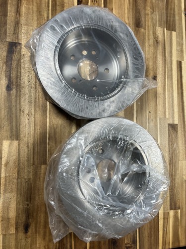 For Toyota RAV4 2004-2005 ACDelco 18A1680A Silver Solid Rear Brake Rotor (PAIR) - Picture 4 of 7
