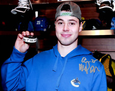 Vancouver Canucks Aidan McDonough Signed Autographed 8x10 NHL Photo COA #1 Vancouver Canucks Aidan McDonough Signed Autographed 8x10 NHL Photo COA #1