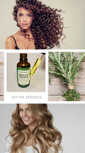 Hair & Scalp Organic Oil Blend with Rosemary improves hair growth 30ml - Picture 11 of 11
