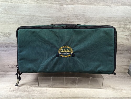 Vintage Cabela's 4 Pocket Insulated 20×10" Carry Bag Camping Hiking Picnic Beach