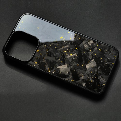 Funda de fibra de carbono forjada brillante Magsafe Armor Cover para iPhone 16 Pro Max 15 14 - Imagen 5 de 31