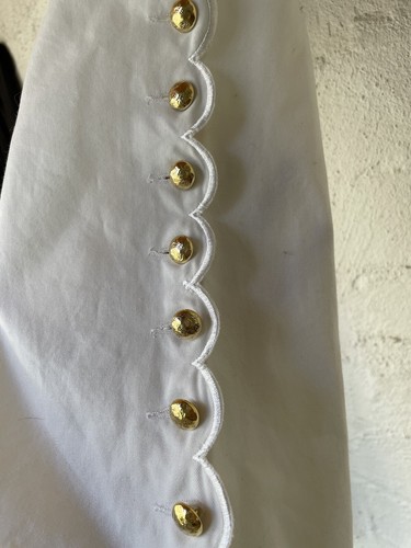 Chloe Vintage 2002 Phoebe Philo Pants Buttons Scallops Campaign - Picture 5 of 8