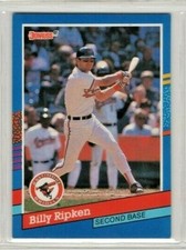 1991 Donruss Series 1 Baseball Card # 167 Billy Ripken - Orioles