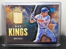 2021 Panini Diamond Kings Bat Holo Platinum Blue /25 Mike Piazza #BK-MP HOF