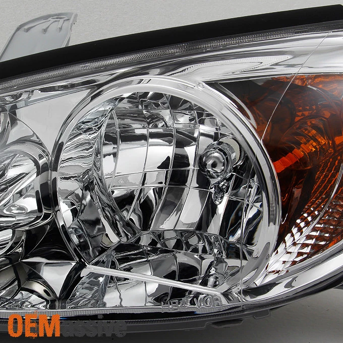 Fits 2002-2004 Toyota Camry Headlights Replacement Left+Right Pair 02 03 04 - Image 3 of 4