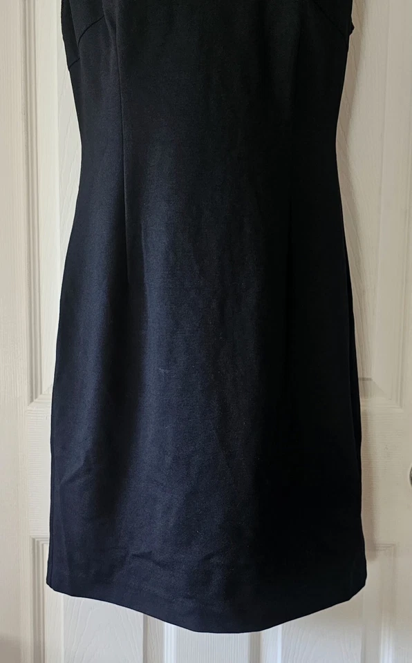 Trina Turk Black Lined Dress Sleeveless Womens Size 6 - Image 4 of 4