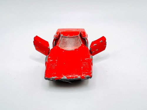 RARE all RED PLAYART Lancia Stratos Loose Vintage Hong Kong Opening Doors - Picture 2 of 7