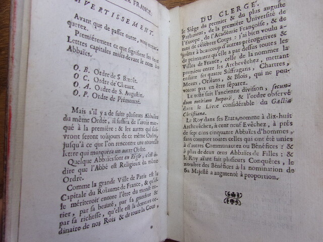 Details zu L’État de la France. Évêchés et Gouvernements des Provinces 1699 ( rare ) Billiges Inventar