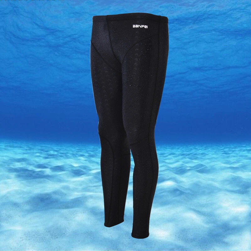 Waterproof Competition Racing Swim Pants Men Swimwear Diving Pants Wetsuit  469