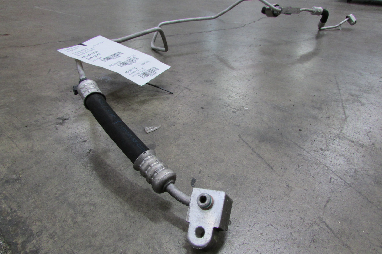Maserati Quattroporte, Filter To Firewall A/C Hose, Used, P/N 67306500