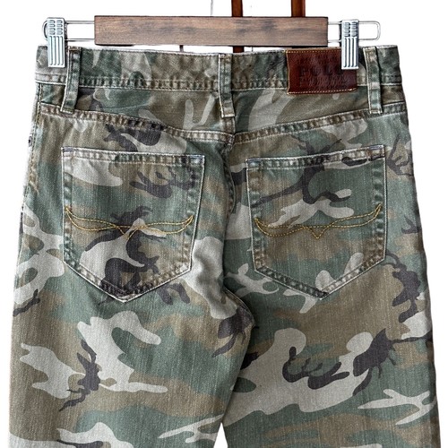 Polo Ralph Lauren Jeans Skater 750 Boys Youth Size 14 Camoflauge Actual 28 X 28 - Picture 7 of 13