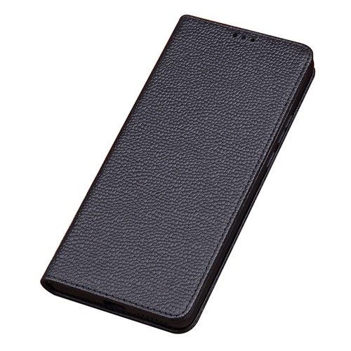 Unsichtbarer Magnetverschluss Dünn Echt Leder TaschE Case Klapphülle für SAMSUNG - Picture 7 of 17