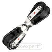 Hs Sprenger Travellerblock / Doppelblock FüR Tau Bis 8 Mm, Kugelgelagert