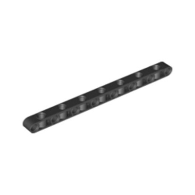 Lego Technic Steine 10x schwarz 1x15 ohne Noppen Querträger 15M 6321716 71710 NEU