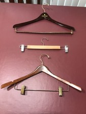 Vintage Variety of  Wood Hangers lot Of Three 