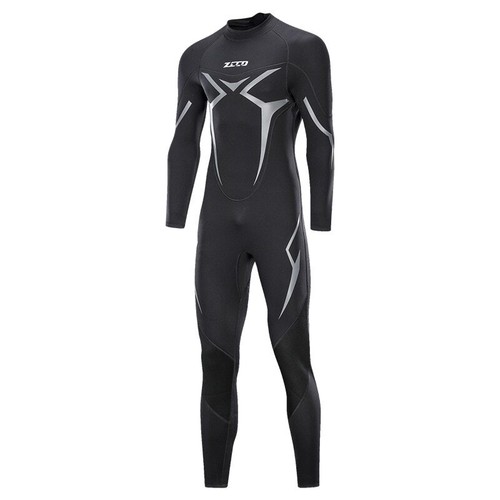 3MM Neoprene Wetsuit Men Scuba Diving Full Suit Wear Surfing One Piece Set - Picture 2 of 24