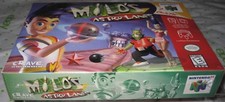 Milo's Astro Lanes (Nintendo 64, 1998) Brand new! h-seam!