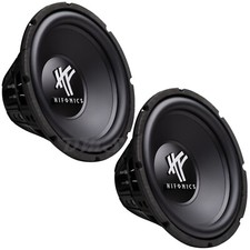 (2) Hifonics HFX12D4BK | 12 Inch 800W DVC 4 O...