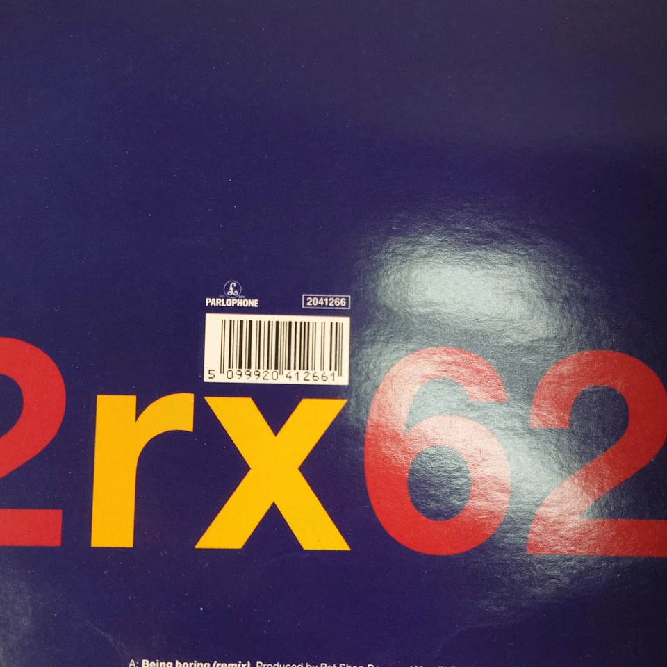 Being boring (Remixed) [Vinyl Single] von Pet Shop Boys |  Zustand gut - Bild 3 von 4