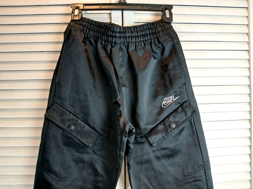 Nike,Juniors Youth Unisex,Girl,Medium,Black,Button Pockets,Casual,Athletic Pants - Picture 7 of 13