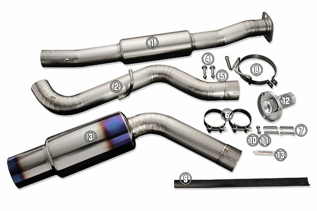 Tomei Exhaust Repair Part Muffler 3 For GVB GVF CD JDM TB6090SB01D