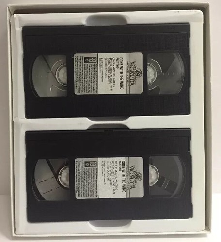 GONE WITH THE WIND DELUXE EDITION VHS COLLECTION MGM MOVIE BOX SET VINTAGE - Picture 4 of 12