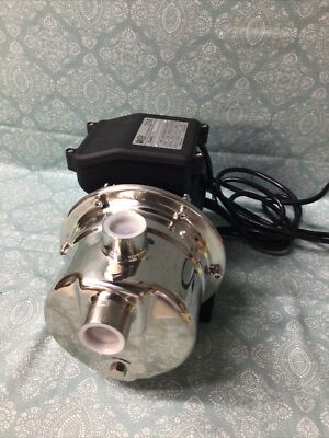 860GPH Portable Jet Pump Stainless Steel Pump Head Lawn Garden Irrigation 1'' NPT