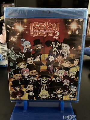 Isekai Quartet 2 (Season 2) BLURAY Brand New Sealed Anime Funimation