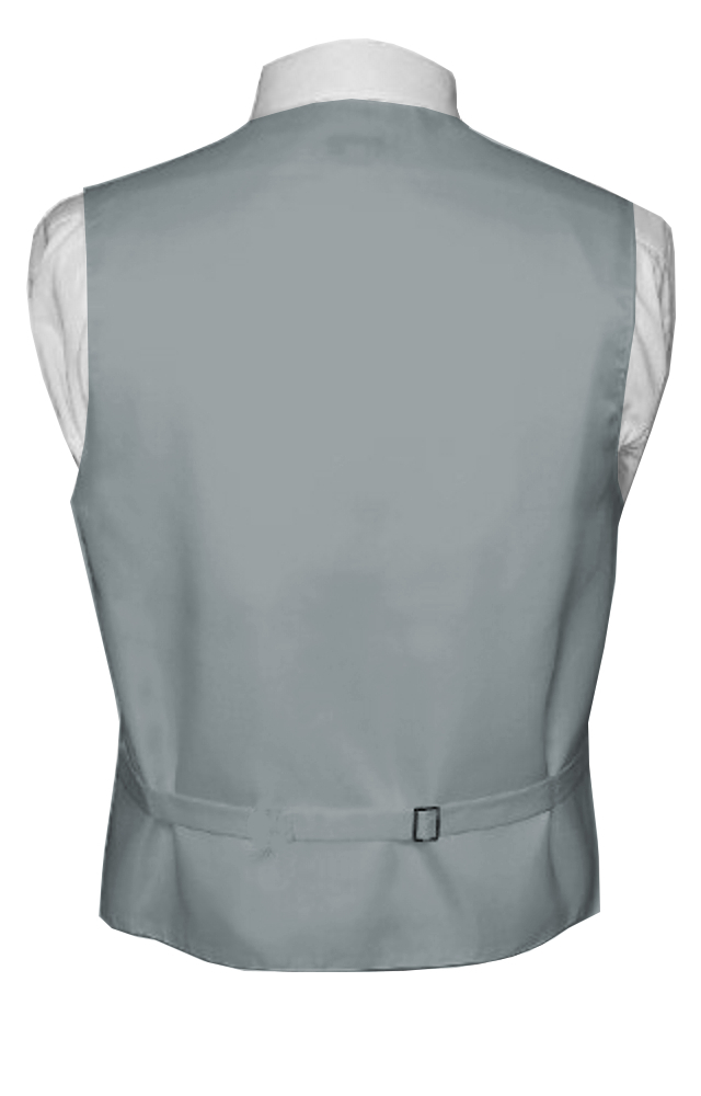 Men's Satin Tuxedo Vest, Tie and Hankie. Formal Dress
