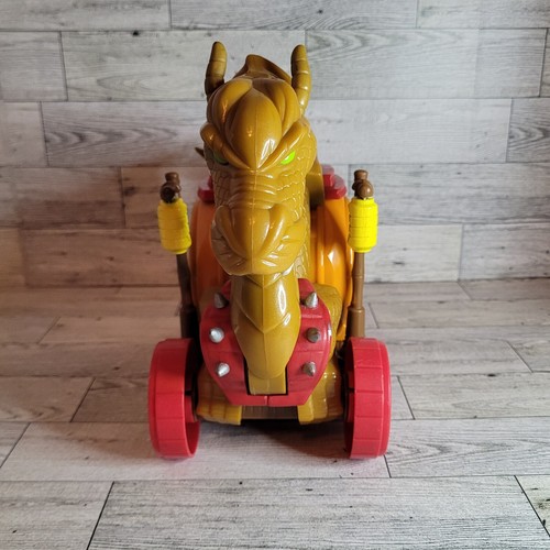 2011 Fisher Price Imaginext Dragon Carrier Carriage Samurai Dragon Wagon - Picture 3 of 18