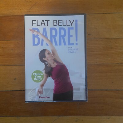 Flat Belly Barre! DVD 2017 Suzanne Bowen Flatten Your Belly! Sealed