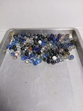 Lot Marbles - Various Makers assorted sizes colors etc Vintage About 150