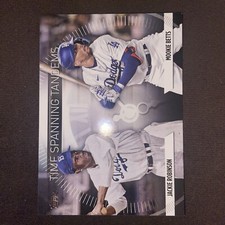 2023 Topps Update - Time Spanning Tandems #TS-9 Mookie Betts, Jackie Robinson