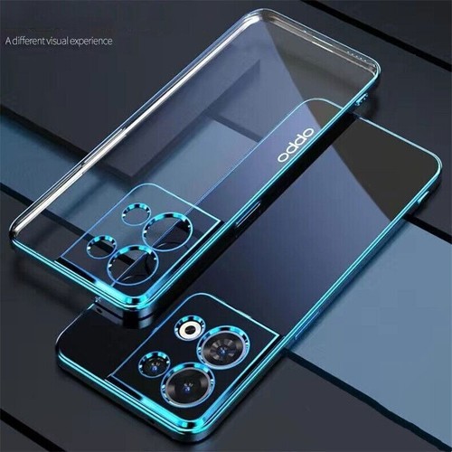 Per OnePlus Nord 3 5G, Custodia Trasparente Lusso Placcatura Bumper Morbida TPU Cover - Foto 8 di 10