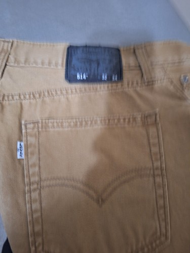 Levis 514 Regular Fit Straight Leg Jeans Mens 32x34(33) Beige Brown Denim - Picture 6 of 6