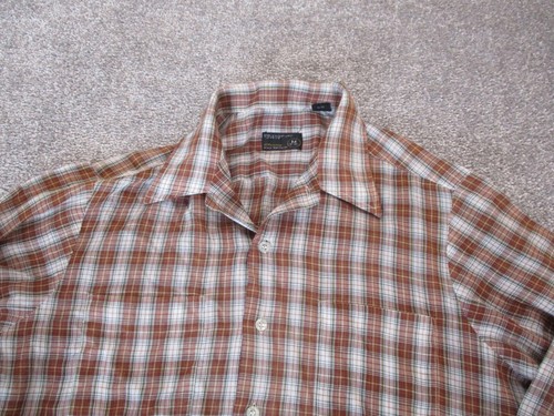 Vintage JC Penney Hemd Herren Größe M Langarm Knopfleiste - Bild 3 von 8