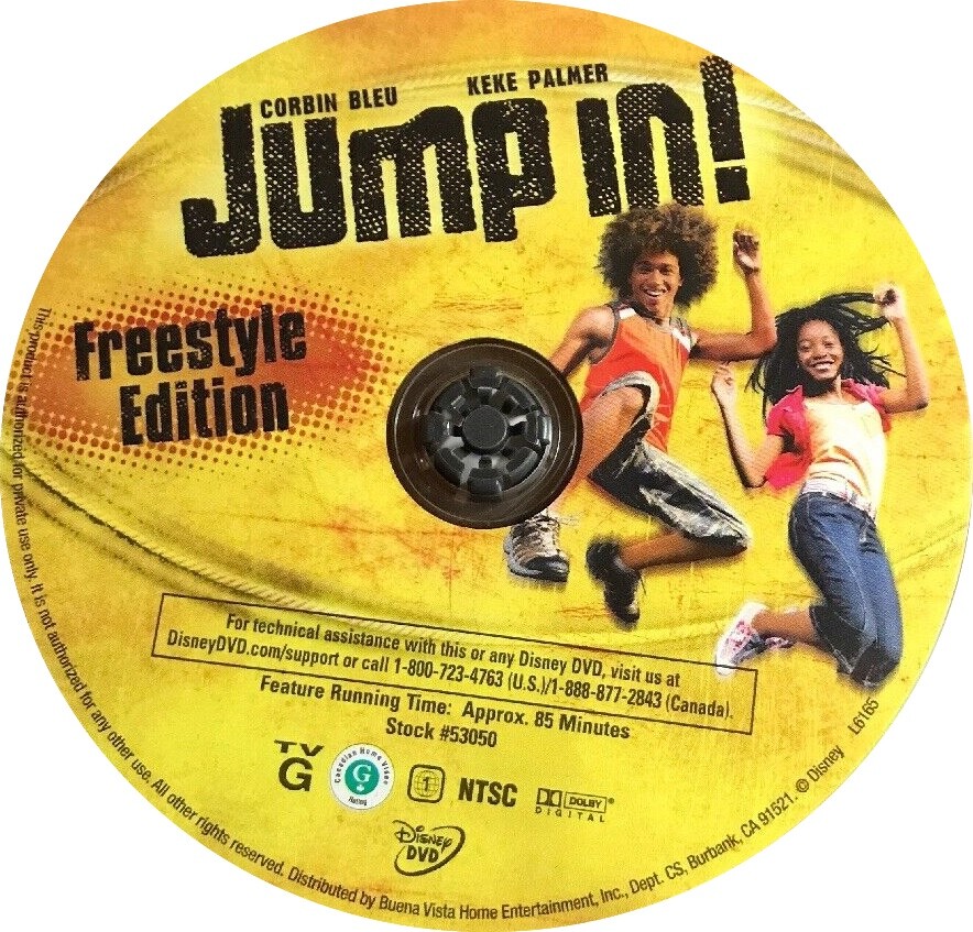 Jump In!: Keke Palmer & Corbin Bleu (DVD, Disney's, Comedy/Dance